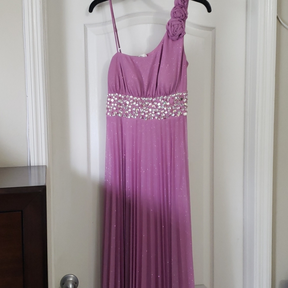 Purple dress